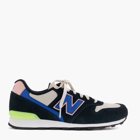 new balance navy 696 sneakers